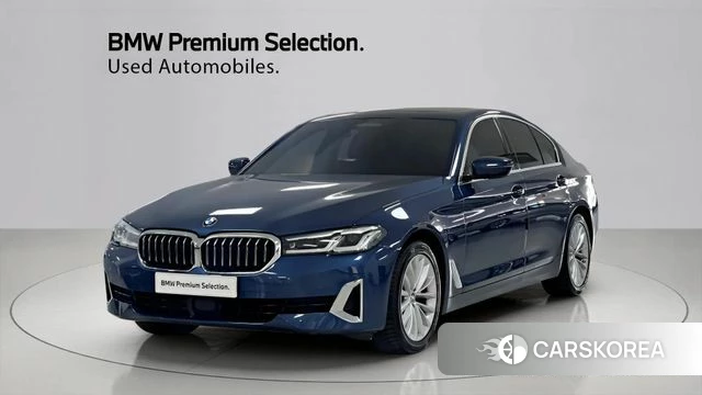 BMW 5 Series (G30) 2021 Синий из Кореи