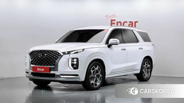 Hyundai Palisade 2021 Белый из Кореи