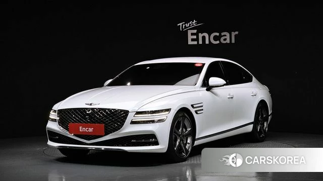 Genesis G80 (RG3) 2021 Белый из Кореи