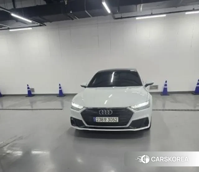 Audi A7 (4K) 2022 Белый из Кореи