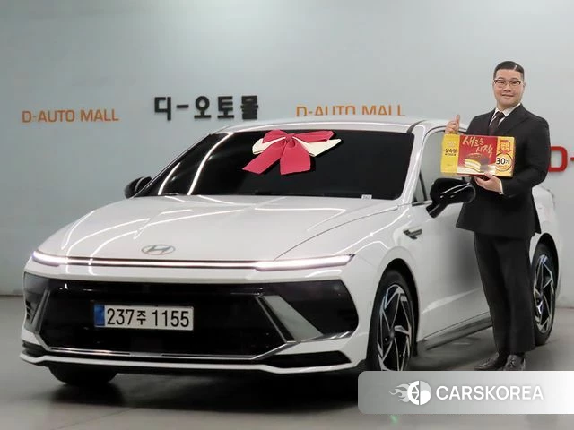 Hyundai Sonata D Edge (DN8) 2024 Белый из Кореи