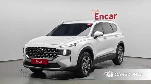 Hyundai The New Santa Fe 2022 Белый из Кореи
