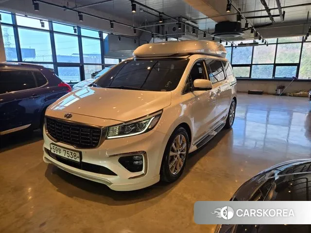 Kia The New Carnival 2019 Белый из Кореи