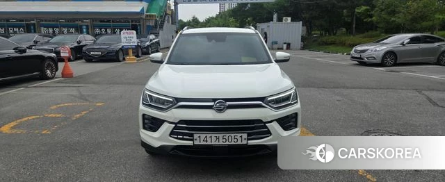 Ssangyong Beautiful Korando 2020 Белый из Кореи