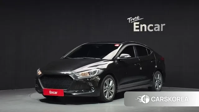 Hyundai Avante AD 2018 Черный из Кореи