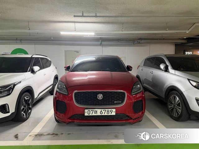 Jaguar E-PACE 2018 Красный из Кореи