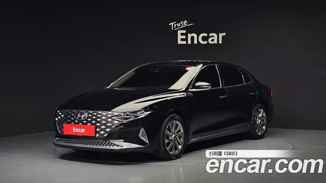 Hyundai The New Grandeur IG Hybrid 2021 Черный из Кореи