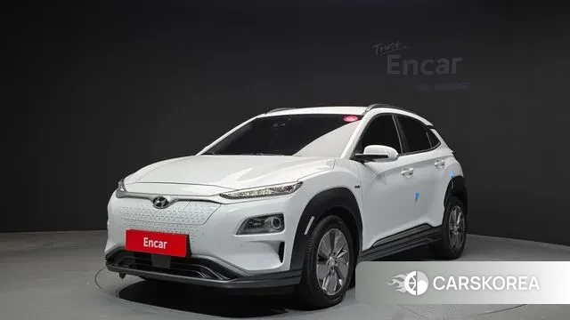Hyundai Kona Electric 2019 Белый из Кореи