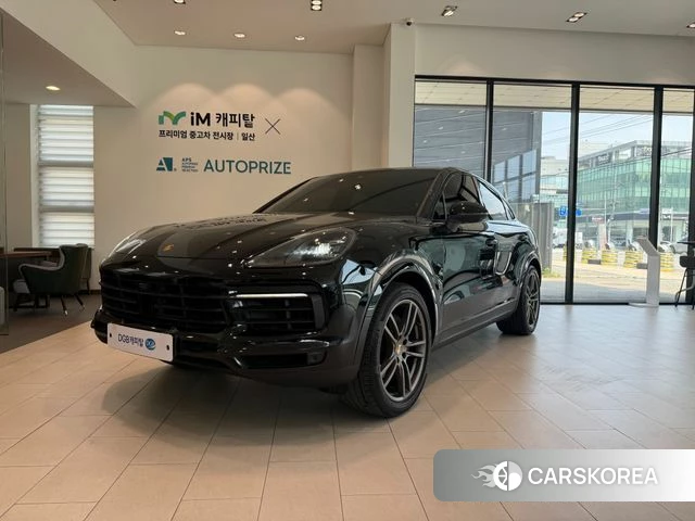 Porsche Cayenne (PO536) 2023 Черный из Кореи