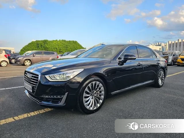 Genesis EQ900 2018 Черный из Кореи