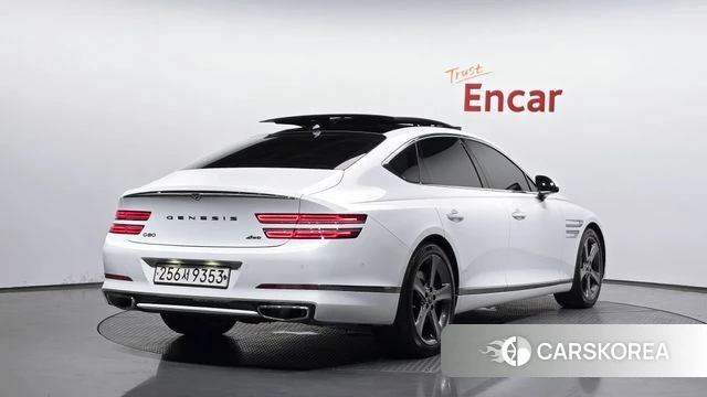 Genesis G80 (RG3) 2022 Белый из Кореи