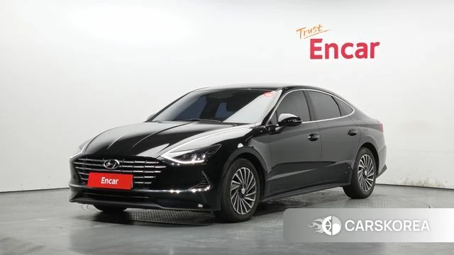 Hyundai Sonata Hybrid (DN8) 2021 Черный из Кореи