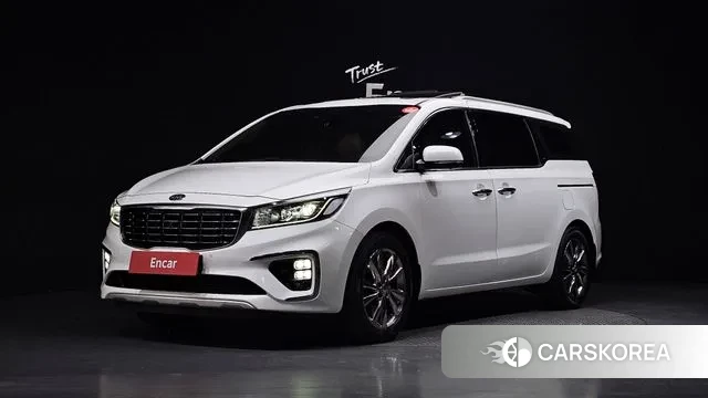 Kia The New Carnival 2018 Белый из Кореи