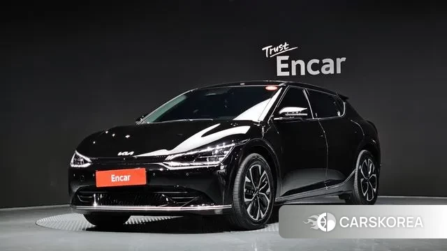 Kia EV6 2023 Черный из Кореи