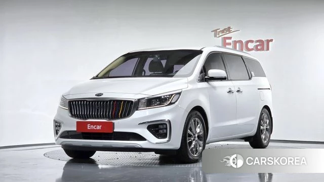 Kia The New Carnival 2018 Белый из Кореи