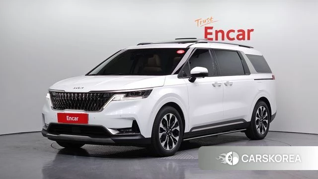 Kia Carnival 4th generation 2022 Белый из Кореи