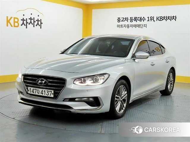 Hyundai Grandeur IG 2018 Серебряный из Кореи
