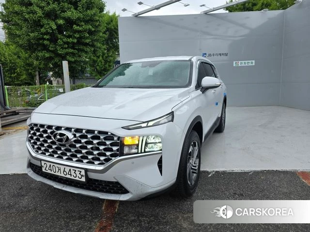 Hyundai The New Santa Fe 2021 Белый из Кореи