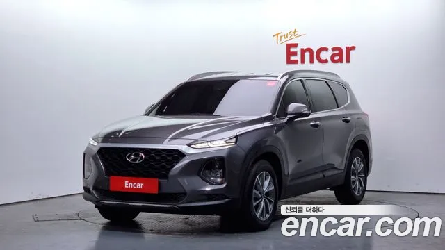 Hyundai Santa Fe TM 2018 Серый из Кореи