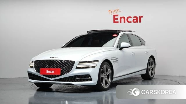 Genesis G80 (RG3) 2021 Белый из Кореи
