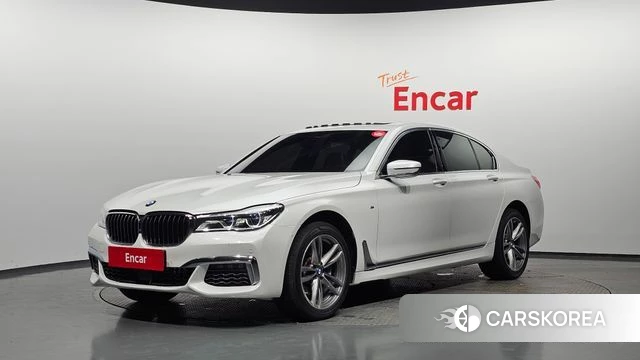 BMW 7 Series (G11) 2019 Белый из Кореи