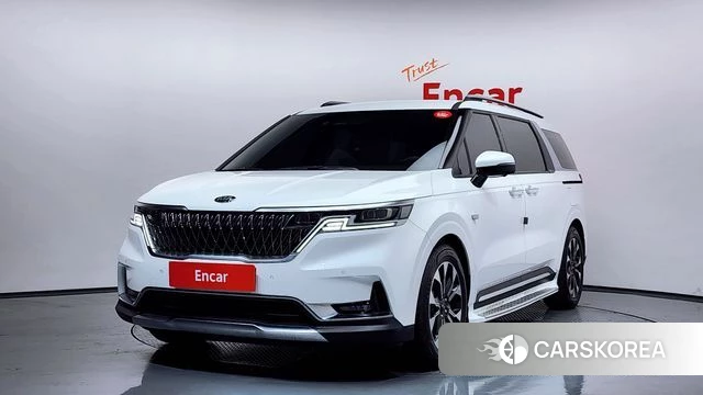 Kia Carnival 4th generation 2021 Белый из Кореи