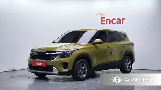 Kia The New Seltos 2023 Желтый из Кореи