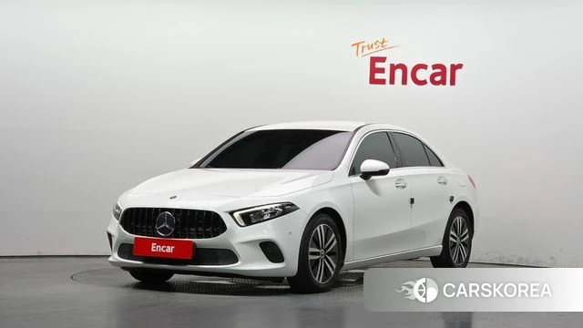Mercedes-Benz A-Class W177 2021 Белый из Кореи
