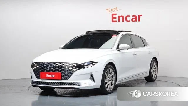 Hyundai The New Grandeur IG Hybrid 2020 Белый из Кореи