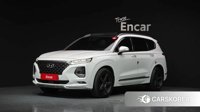 Hyundai Santa Fe TM 2018 Белый из Кореи