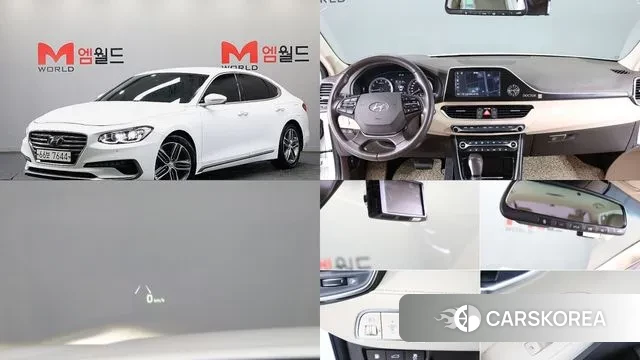 Hyundai Grandeur IG 2018 Белый из Кореи