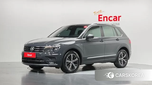 Volkswagen Tiguan second Generation 2018 Серый из Кореи