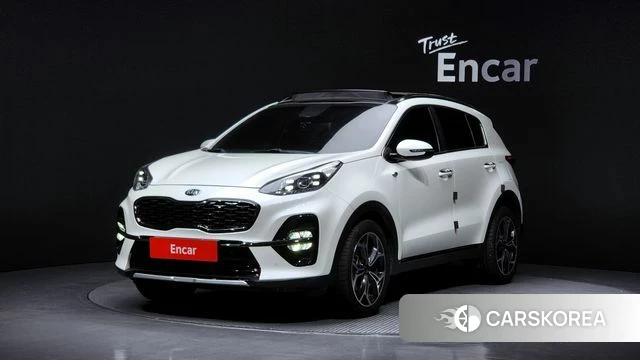 Kia Sportage The Bold 2019 Белый из Кореи