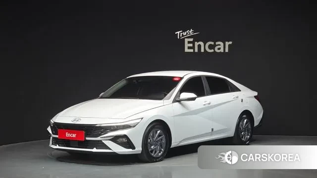 Hyundai The New Avante Hybrid (CN7) 2024 Белый из Кореи
