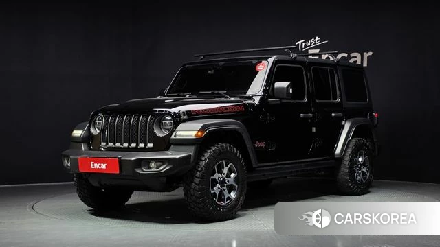 Jeep Wrangler (JL) 2021 Черный из Кореи