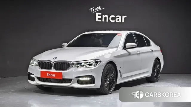 BMW 5 Series (G30) 2018 Белый из Кореи