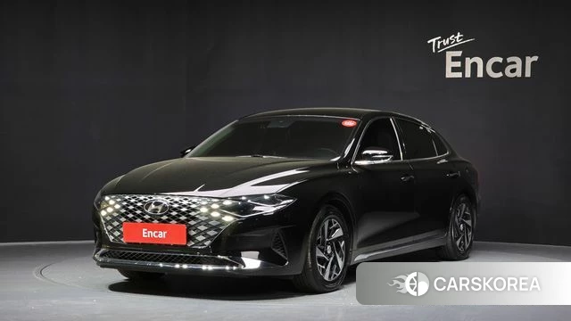 Hyundai The New Grandeur IG Hybrid 2021 Черный из Кореи