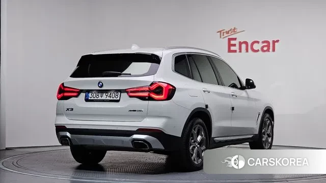 BMW X3 (G01) 2022 Белый из Кореи