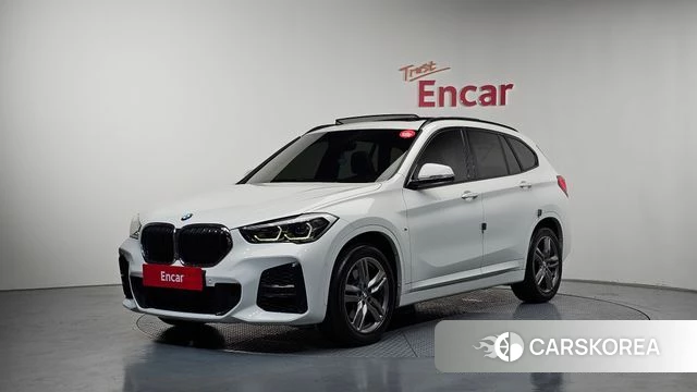 BMW X1 (F48) 2022 Белый из Кореи