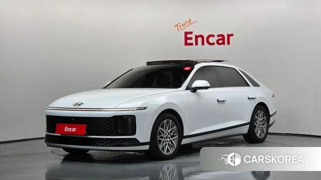 Hyundai Grandeur Hybrid (GN7) 2023 Белый из Кореи
