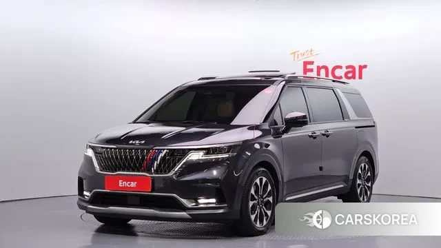 Kia Carnival 4th generation 2022 Серый из Кореи
