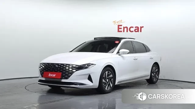 Hyundai The New Grandeur IG Hybrid 2020 Белый из Кореи