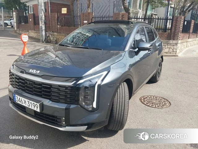 Kia The New Sportage 5th Generation 2025 Серый из Кореи