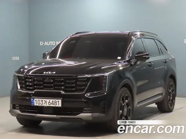 Kia The New Sorento 4th Generation 2023 Черный из Кореи