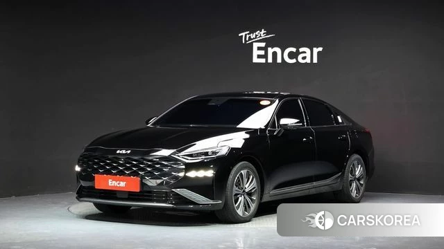 Kia K8 Hybrid 2022 Черный из Кореи