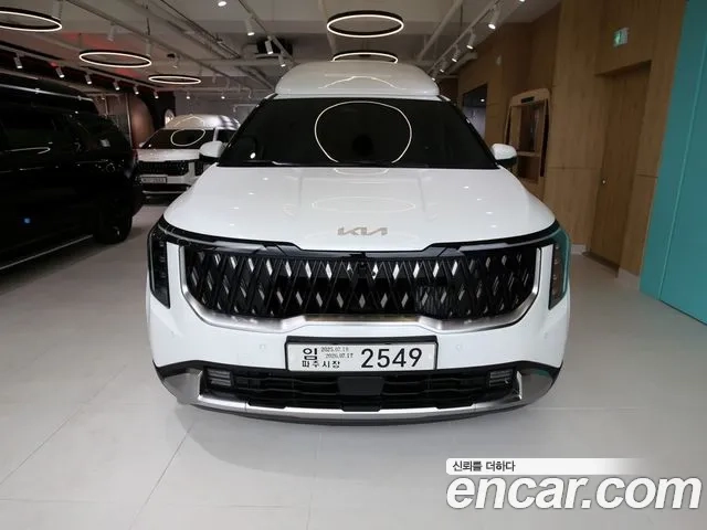Kia The New Carnival 4th Generation 2024 Белый из Кореи