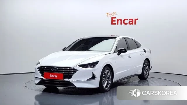 Hyundai Sonata (DN8) 2019 Белый из Кореи