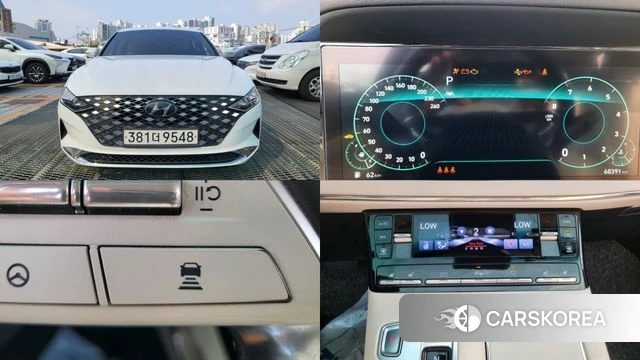 Hyundai The New Grandeur IG 2021 Белый из Кореи