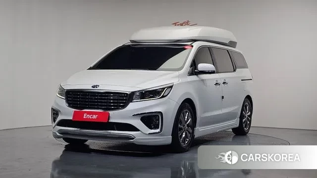 Kia The New Carnival 2020 Белый из Кореи