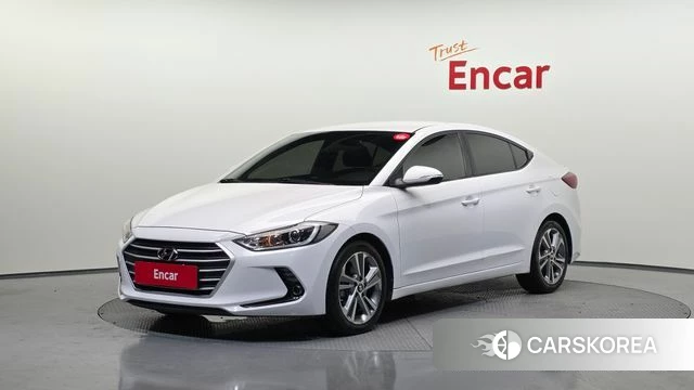 Hyundai Avante AD 2018 Белый из Кореи
